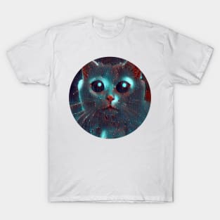 Fuzzy mycat, revolution for cats T-Shirt